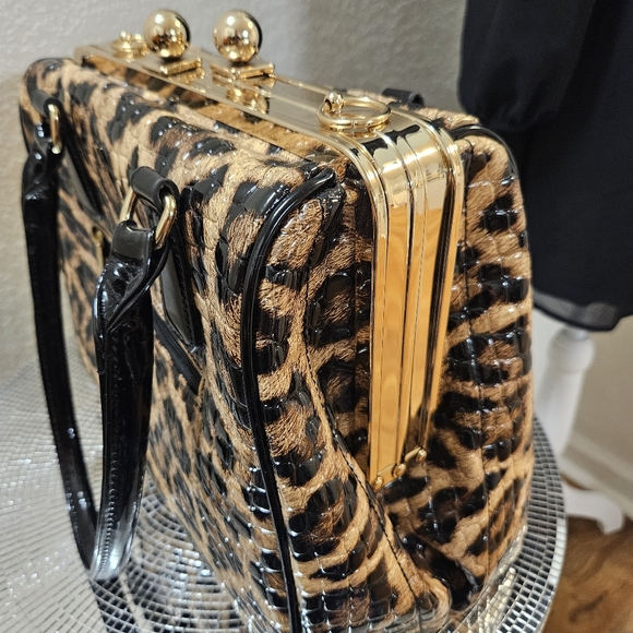 Leopard Patent Bag - Picture 12 of 15